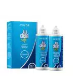 Solución única AVIZOR All Clean Soft para limpieza de lentes de contacto blandas