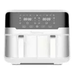 Freidora de Aire MasterPRO Rocket Duo 900 - Capacidad de 9 L y 2400 W - Pantalla LED Táctil - 11 Funciones Diferentes