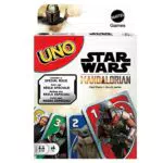 Juego de Cartas UNO Mandalorian de Mattel para Niños +7 años
