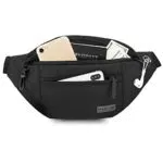 Riñonera MAXTOP con Conector para Auriculares y 4 Bolsillos con Cremallera