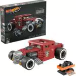 Coche de juguete Mega Construx Hot Wheels Bone Shaker con figura incluida - Para niños +10 años