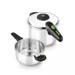 Set de ollas a presión Monix Presto Duo en acero inoxidable 18/10
