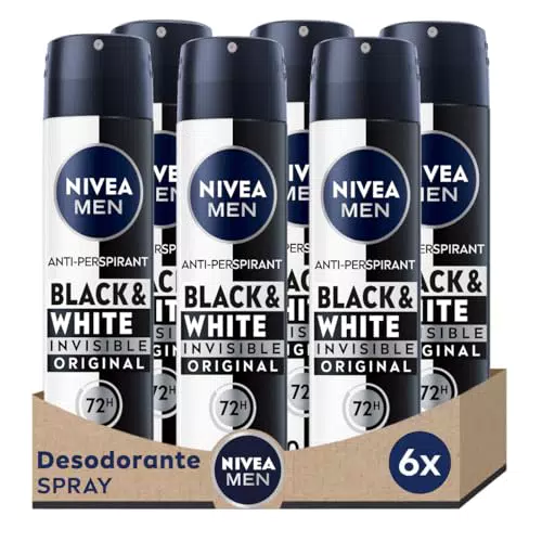 Desodorante NIVEA MEN Invisible Original Spray - Cuidado Masculino