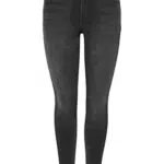 Vaqueros skinny mujer Only Onlblush Mid Ank Raw Jeans. Talla W29/L34.