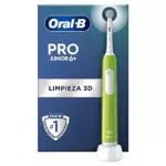 Cepillo de Dientes Eléctrico Oral-B Pro Junior con Mango Recargable - Diseñado Por Braun