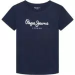 Camiseta Pepe Jeans New Art N para Niños - Azul