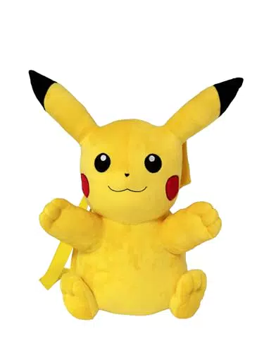 Mochila de Peluche Pokémon Pikachu - Producto Oficial (CyP Brands)