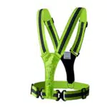 Chaleco con Luces LED Frontales y Traseras para Scooter - Marca Quick Media