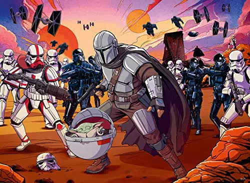 Rompecabezas Ravensburger Star Wars The Mandalorian para Niños de 8+ Años
