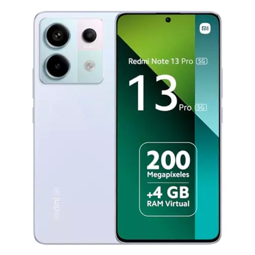 Xiaomi Redmi Note 13 Pro 5G - Smartphone de alta gama con 8GB de RAM