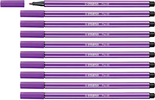 Rotulador Stabilo Acuarelable Pen 68 - Lila