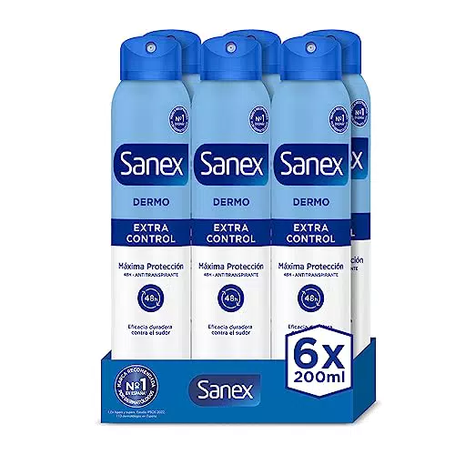 Desodorante Sanex Dermo Extra Control con Óxido de Zinc Antibacteriano