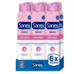 Desodorante Sanex Dermo Invisible Antitranspirante 24H - Protección Antimanchas
