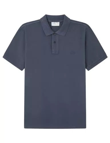 Polo piqué Springfield Lavado Especial Azul Oscuro Hombre