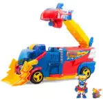 Camión de Rescate SuperThings con Escalera y Nave - Incluye 1 Kazoom Kid y 1 SuperThing