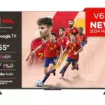 Smart TV TCL 55V6B 55 4K Ultra HD con Google TV, Dolby Audio y Control por Voz