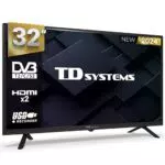Televisor TD Systems 32 Pulgadas TDT HD con 3 años de garantía - Modelo 2024