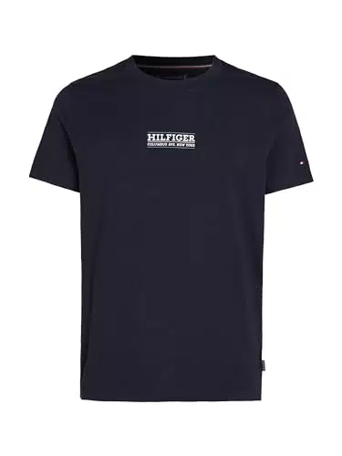Camiseta Tommy Hilfiger Hombre Manga Corta Cuello Redondo - Azul