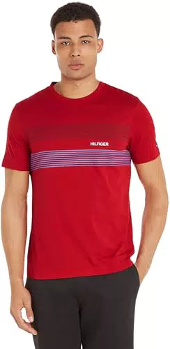 Camiseta Tommy Hilfiger Hombre Manga Corta Cuello Redondo