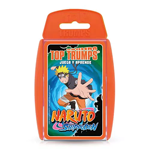 Cartas Top Trumps Naruto - Juegos de Cartas para Niños y Adultos