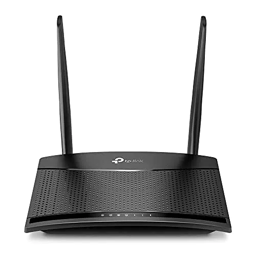 Router 4G LTE TP-Link TL-MR110 | Velocidad hasta 300Mbps, MicroSim, Puerto Ethernet LAN/WAN, Antena Desmontable, Plug&Play.