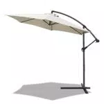 Parasol Excentrico VOUNOT con Manivela y Protección UV