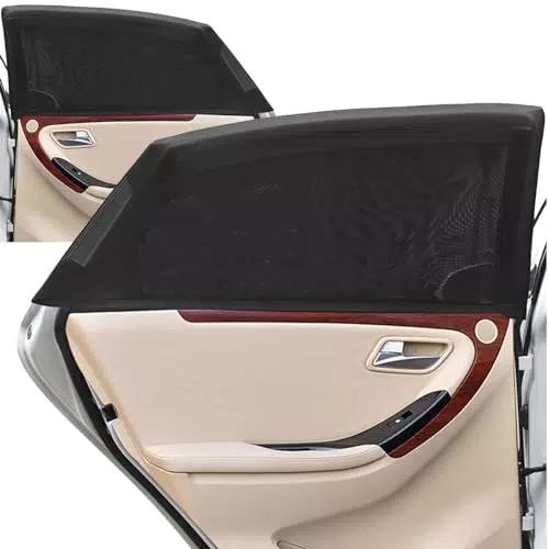 Parasol Coche Infantil Lateral Universal con Protección UV - Fácil Instalación