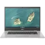 ASUS Chromebook CX1400CKA-EK0138 - Ordenador Portátil 14 Full HD Plata Transparente - Teclado QWERTY español