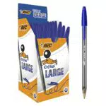 BIC Cristal Large Bolígrafos de Punta Media para Escuela y Oficina
