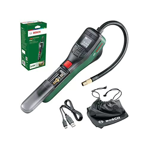 Bomba de Aire para Bicicleta Bosch EasyPump con Compresor Recargable USB-C