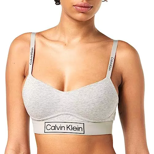 Sujetador Bralette Calvin Klein Mujer Light Lined - Gris