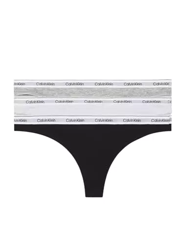 Pack de Braguitas Tipo Tanga Calvin Klein para Mujer con Logo Moderno