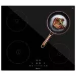 Cecotec Placa de Inducción Bolero Squad I 4200W - 4 Fuegos, Temporizador y Control Táctil