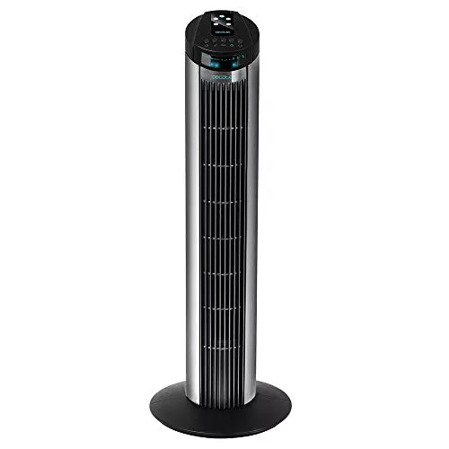 Cecotec Ventilador de Torre Digital EnergySilence 890 con Mando a Distancia