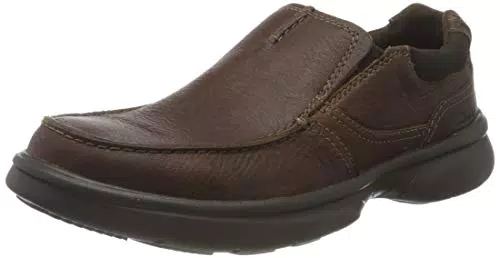 Clarks Bradley Free, Mocasín Hombre, Tan Tumbled, Ancho