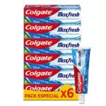 Pasta de Dientes Colgate Max Fresh con Flúor y Cristales Refrescantes, Tecnología FX - Frescor Duradero