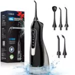 COSLUS Irrigador Bucal Portátil Recargable IPX7 para Limpieza Dental