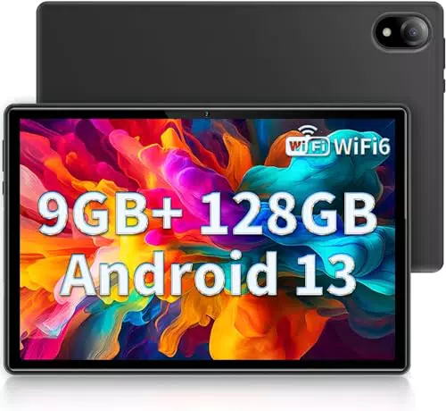 DOOGEE U10 Tablet 10.1" Android 13, WiFi 6, 9GB RAM, 128GB ROM, Face ID, Bluetooth 5.0