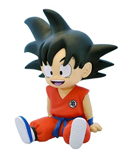 Hucha Mini Goku Sentado Dragon Ball - Figura PVC 13,5 cm
