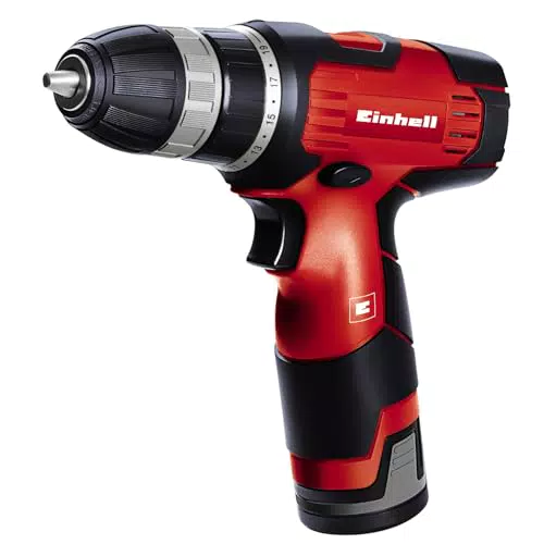 Taladro Destornillador Inalámbrico Einhell TH-CD 12 Li - 12V, 1.3 Ah, 22 Nm, Parada Rápida