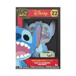 Pin de Esmalte Funko Pop! Disney Lilo & Stitch - Stitch con Tocadiscos - Coleccionable para Mochilas - Regalo Ideal