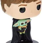 Funko Pop! Star Wars: Luke Skywalker con Grogu - Figura Vinilo Coleccionable