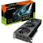 Tarjeta Gráfica Gigabyte NVIDIA GeForce RTX 4060 EAGLE OC - 8GB GDDR6, PCI-E 4.0, NVIDIA DLSS 3