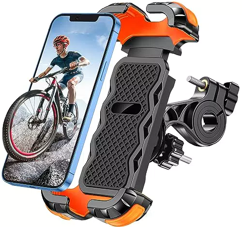 Glangeh Soporte Móvil Universal para Bicicleta y Moto, Rotación 360° y Antivibración