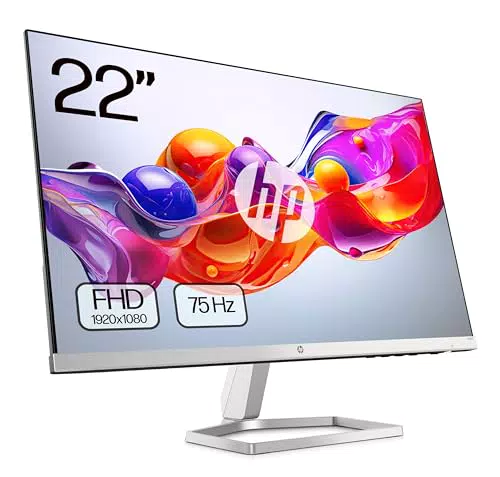 Monitor HP M22f Full HD 22" IPS LED AMD FreeSync HDMI VGA - Negro
