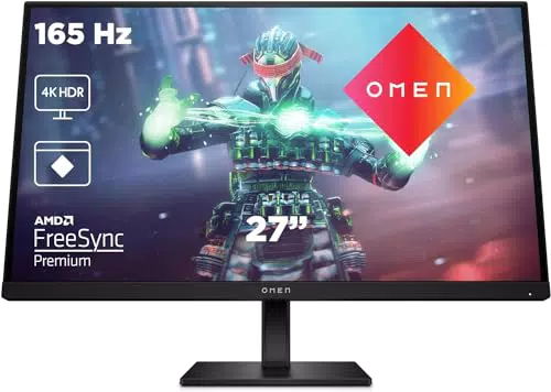 Monitor Gaming HP OMEN 27" FHD 165Hz IPS 1ms HDMI DisplayPort FreeSync Premium