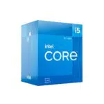 Procesador Intel Core i5-12400F de 12ª generación, 2.5 GHz, 6 núcleos, LGA1700 - DDR4/DDR5 hasta 128 GB