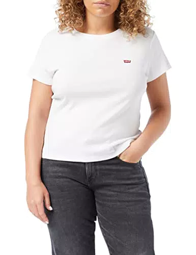Levi's Plus Size SS Baby Tee Camiseta Tallas Grandes Mujer