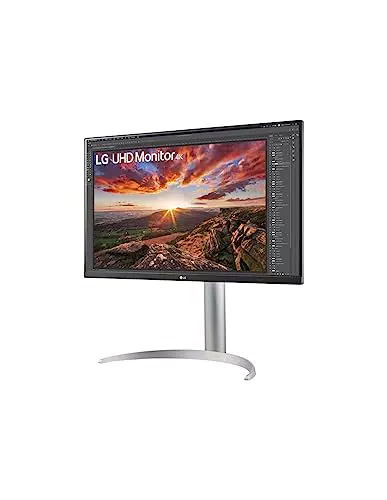 LG Monitor 27" UHD IPS con HDMI, DP y USB-C PD 90W - Modelo 27UP850N-W