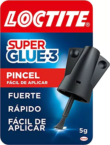 Loctite 2784726 Super Glue, Pack De 3, Transparente
